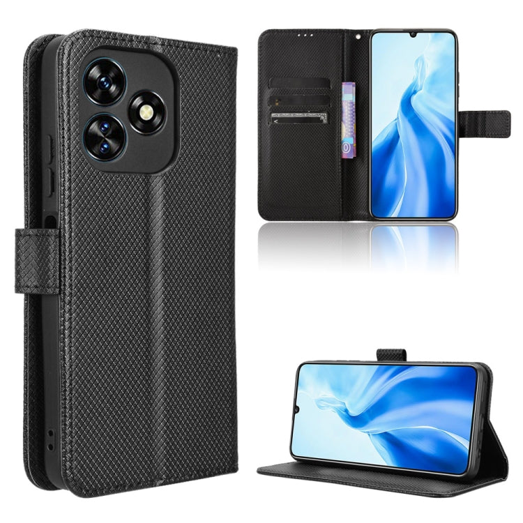 Custodia per telefono in pelle con trama a diamante, For Oukitel C53, For Oukitel C50, For Oukitel C37, For Oukitel C51