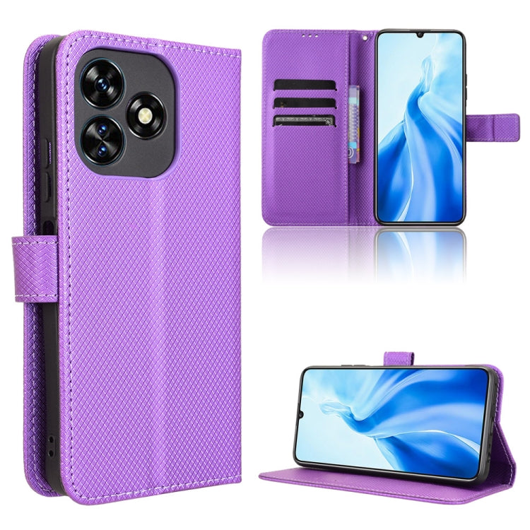 Custodia per telefono in pelle con trama a diamante, For Oukitel C53, For Oukitel C50, For Oukitel C37, For Oukitel C51