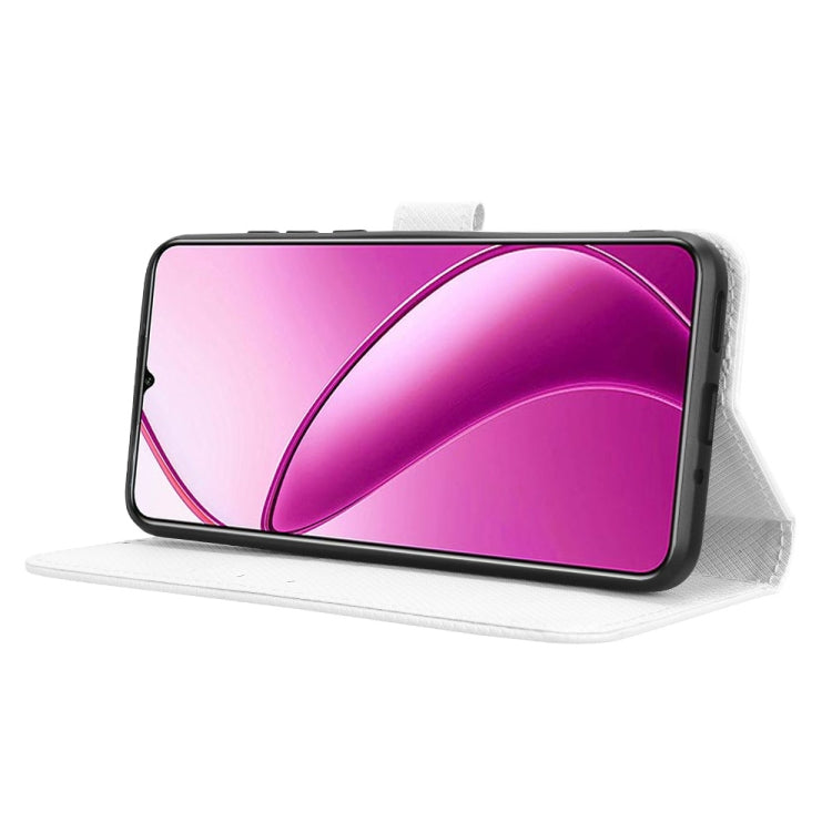 Custodia per telefono in pelle con trama a diamante, For Oukitel C53, For Oukitel C50, For Oukitel C37, For Oukitel C51