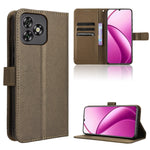 Custodia per telefono in pelle con trama a diamante, For Oukitel C53, For Oukitel C50, For Oukitel C37, For Oukitel C51