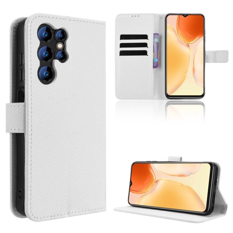 Custodia per telefono in pelle con trama a diamante, For Oukitel C65 / C65 Pro, For Oukitel C61 / C61 Pro, For Oukitel C58 / C58 Pro, For Oukitel C57S