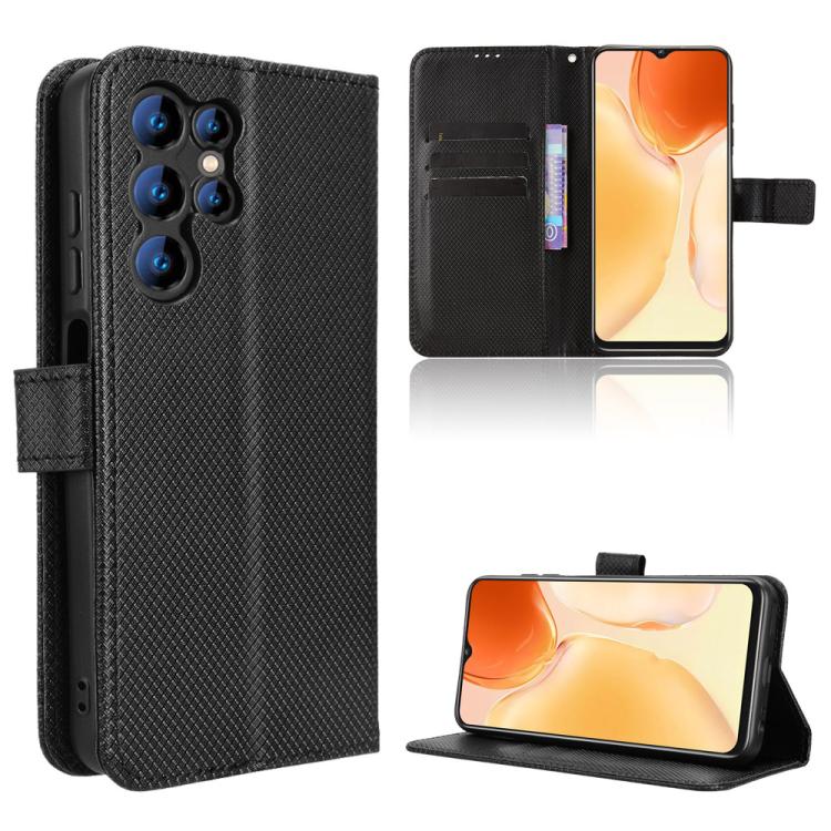 Custodia per telefono in pelle con trama a diamante, For Oukitel C65 / C65 Pro, For Oukitel C61 / C61 Pro, For Oukitel C58 / C58 Pro, For Oukitel C57S