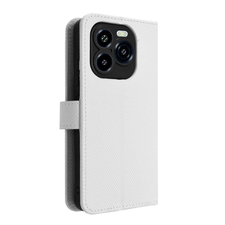 Custodia per telefono in pelle con trama a diamante, For Oukitel C65 / C65 Pro, For Oukitel C61 / C61 Pro, For Oukitel C58 / C58 Pro, For Oukitel C57S