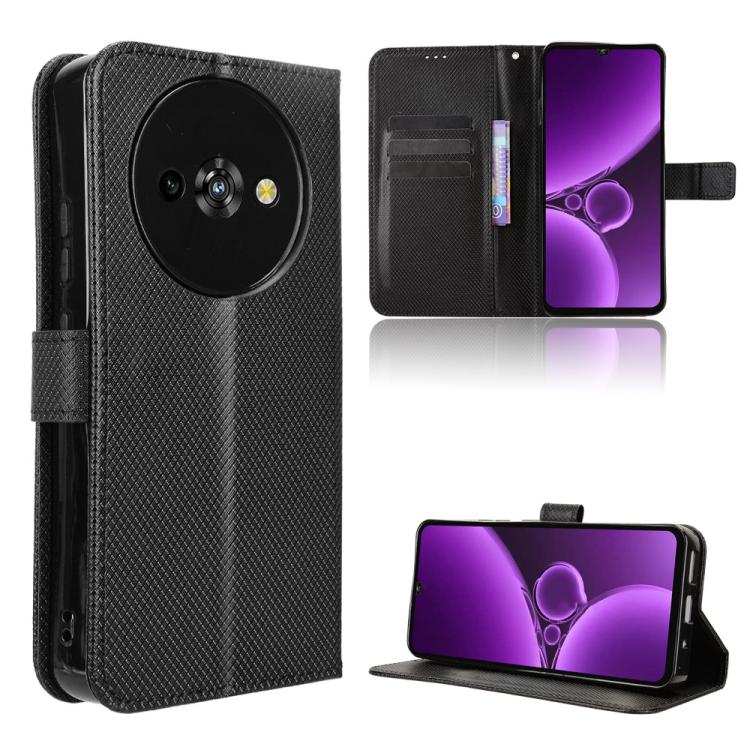 Custodia per telefono in pelle con trama a diamante, For Oukitel C69, For Oukitel C59 / C59 Pro, For Oukitel C1 / C1 Pro, For Oukitel C60 / C60 Pro