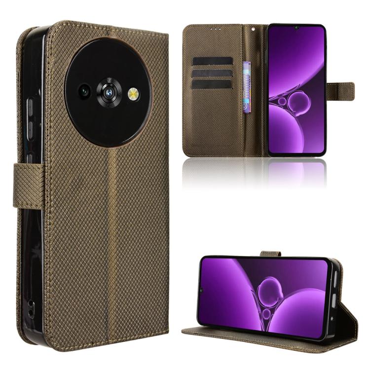 Custodia per telefono in pelle con trama a diamante, For Oukitel C69, For Oukitel C59 / C59 Pro, For Oukitel C1 / C1 Pro, For Oukitel C60 / C60 Pro