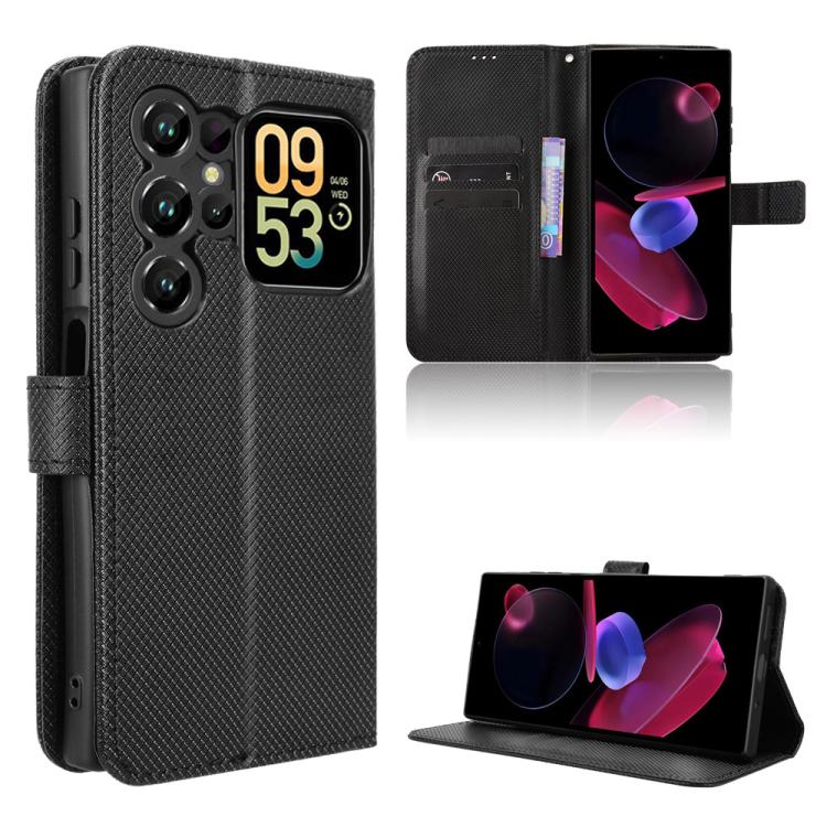 Custodia per telefono in pelle con trama a diamante, For Oukitel C17 4G 2026, For Oukitel C26, For Oukitel C68, For Oukitel C62 / C62 Pro