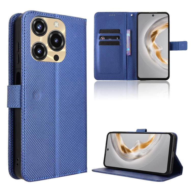 Custodia per telefono in pelle con trama a diamante, For Oukitel C69, For Oukitel C59 / C59 Pro, For Oukitel C1 / C1 Pro, For Oukitel C60 / C60 Pro