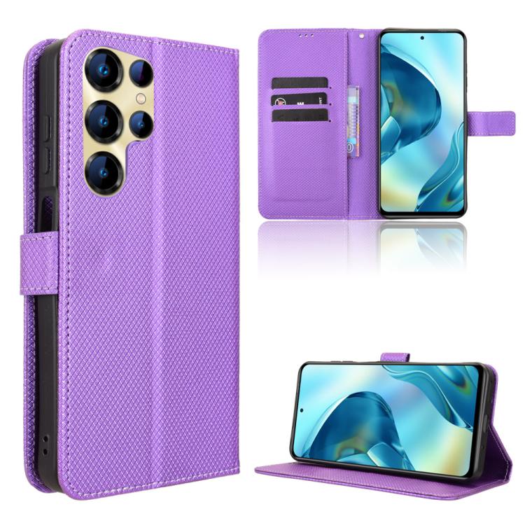 Custodia per telefono in pelle con trama a diamante, For Oukitel C17 4G 2026, For Oukitel C26, For Oukitel C68, For Oukitel C62 / C62 Pro