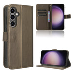 Custodia portafoglio in pelle per Samsung Galaxy S23 FE 5G