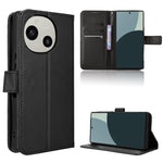 Custodia per telefono in pelle con trama a diamante, For Sharp Aquos R9, For Sharp Aquos Sense8, For Sharp Aquos R8 Pro / Leica Leitz Phone 3, For Sharp Aquos R8