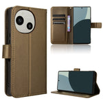 Custodia per telefono in pelle con trama a diamante, For Sharp Aquos R9, For Sharp Aquos Sense8, For Sharp Aquos R8 Pro / Leica Leitz Phone 3, For Sharp Aquos R8