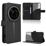 Custodia per telefono in pelle con trama a diamante, For Sharp Basio Active3, For Sharp Aquos Sense9, For Sharp Aquos R9 Pro, For Sharp Aquos wish4