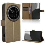 Custodia per telefono in pelle con trama a diamante, For Sharp Basio Active3, For Sharp Aquos Sense9, For Sharp Aquos R9 Pro, For Sharp Aquos wish4