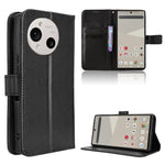 Custodia per telefono in pelle con trama a diamante, For Sharp Aquos R11, For Sharp Aquos Sense10, For Sharp Aquos R10, For Sharp Aquos wish5