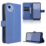 Custodia per telefono in pelle con trama a diamante, For Sharp Aquos R11, For Sharp Aquos Sense10, For Sharp Aquos R10, For Sharp Aquos wish5