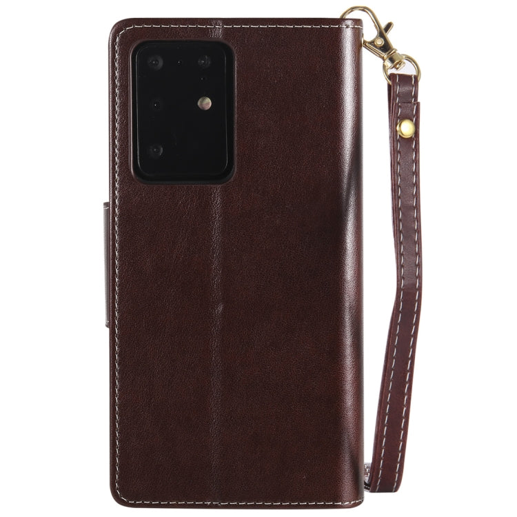 Custodia portafoglio in pelle per Samsung Galaxy S20 Ultra