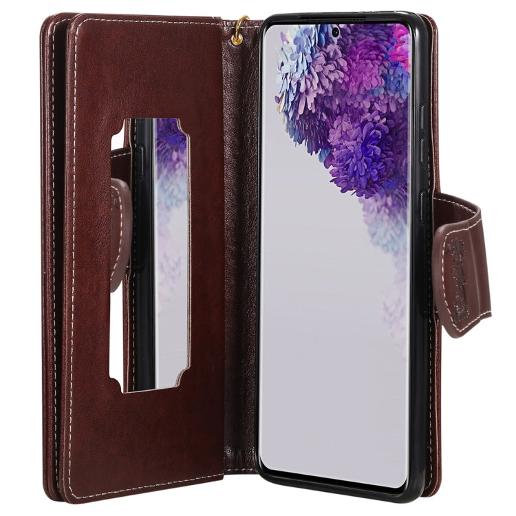 Custodia portafoglio in pelle per Samsung Galaxy S20 Ultra