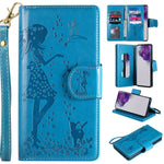 Custodia portafoglio in pelle per Samsung Galaxy S20 Ultra