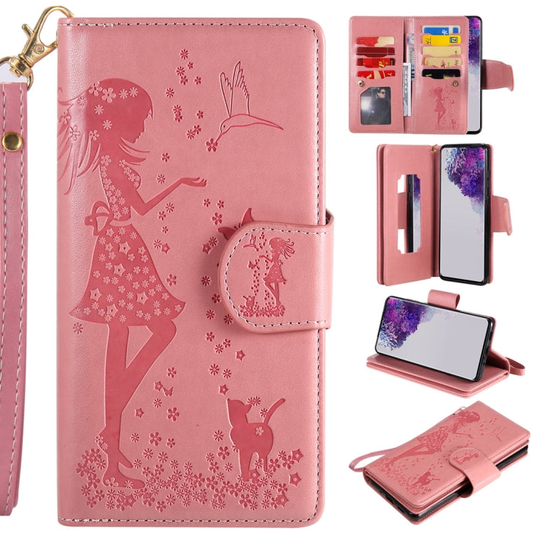 Custodia portafoglio in pelle per Samsung Galaxy S20 Ultra