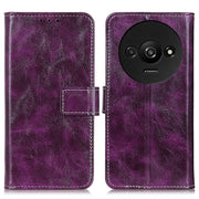 Custodia per cellulare in pelle a vibrazione orizzontale con struttura retrò Crazy Horse, For Xiaomi Redmi A3, For Xiaomi Redmi 13C, For Xiaomi Redmi Note 13 4G, For Xiaomi Poco X6 Pro 5G/Redmi K70E
