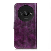 Custodia per cellulare in pelle a vibrazione orizzontale con struttura retrò Crazy Horse, For Xiaomi Redmi A3, For Xiaomi Redmi 13C, For Xiaomi Redmi Note 13 4G, For Xiaomi Poco X6 Pro 5G/Redmi K70E