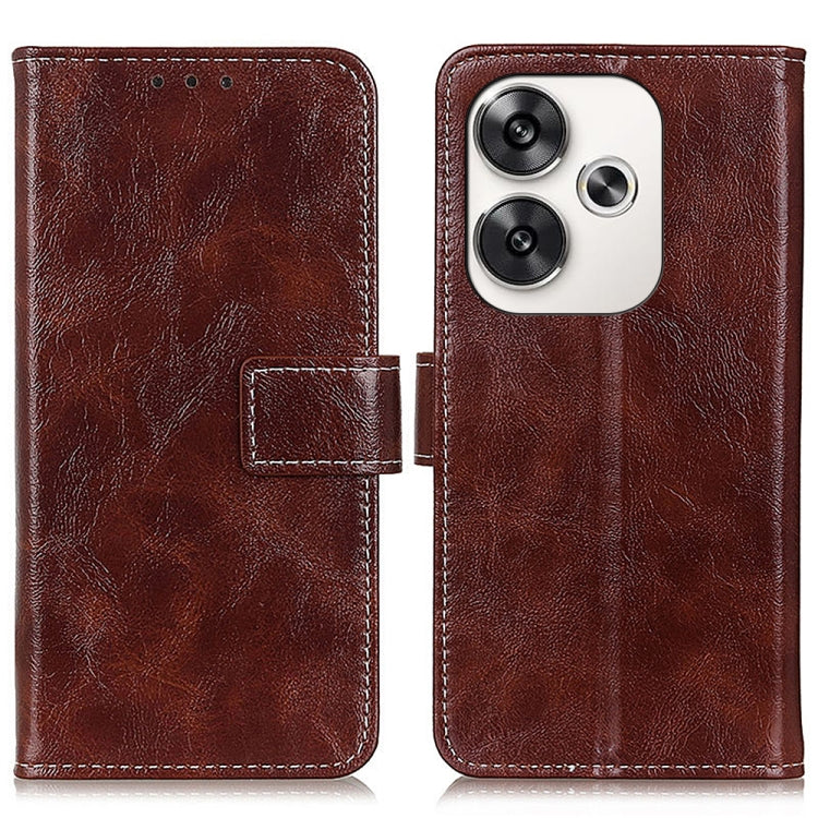 Custodia portafoglio in pelle PU per Xiaomi Poco F6 e Redmi Turbo