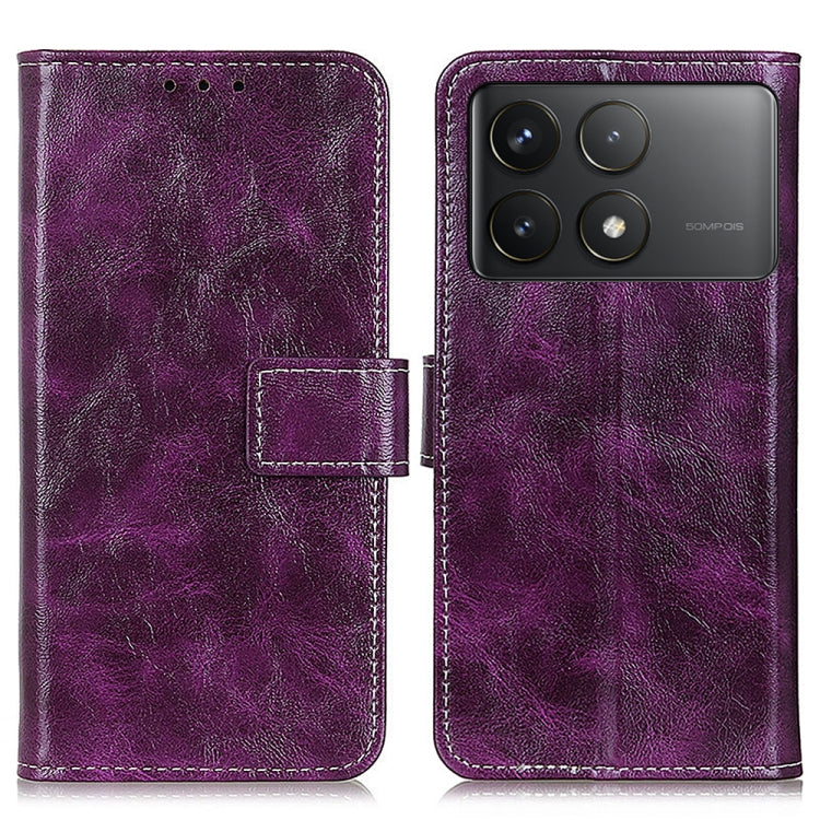 Custodia portafoglio in pelle PU per Xiaomi Poco F6 e Redmi Turbo