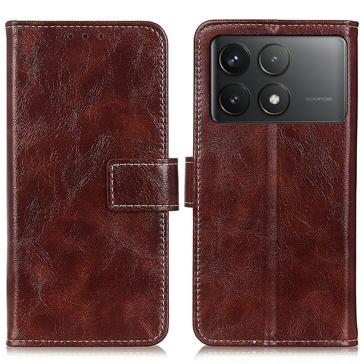 Custodia portafoglio in pelle PU per Xiaomi Poco F6 e Redmi Turbo