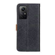 Custodia per telefono in pelle flip goffrata floreale europea, For Xiaomi Redmi Note 12S 4G