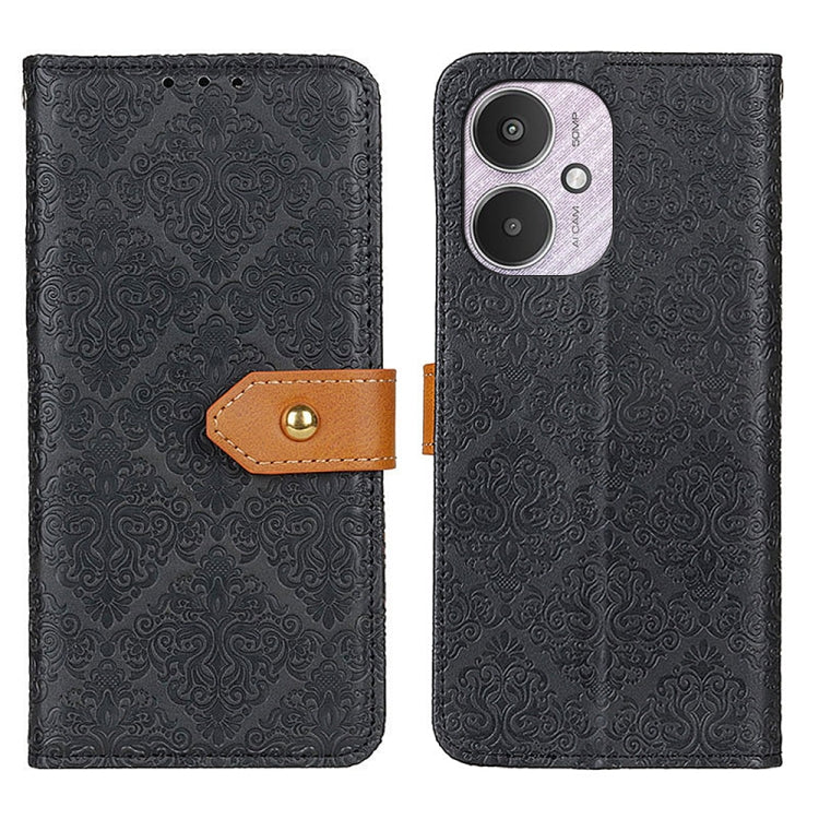 Custodia portafoglio in pelle per smartphone Xiaomi Poco F6