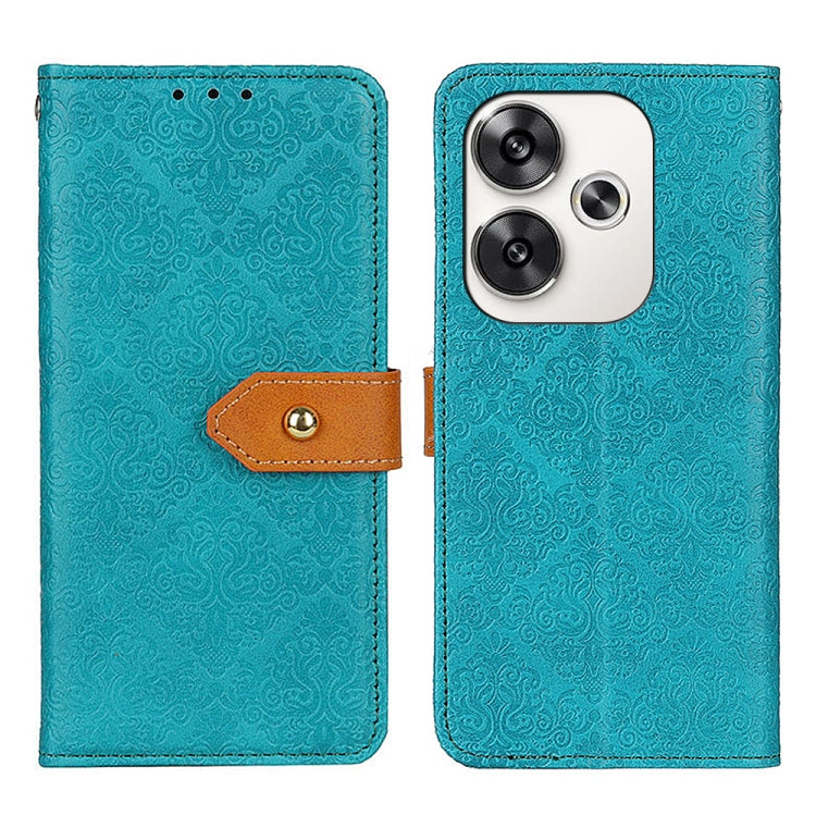Custodia portafoglio in pelle per smartphone Xiaomi Poco F6