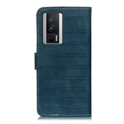 Custodia per telefono in pelle con texture coccodrillo magnetica, For Xiaomi Poco F5 Pro/Redmi K60/K60 Pro, For Xiaomi Redmi Note 12S 4G