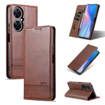 AZNS Custodia per telefono in pelle a conchiglia con struttura in vitello magnetico, For Huawei Mate 60 Pro, For Huawei Enjoy 60 Pro, For Huawei Maimang 20, For Huawei Enjoy 60X