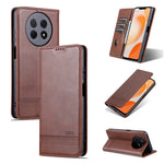 AZNS Custodia per telefono in pelle a conchiglia con struttura in vitello magnetico, For Huawei Mate 60 Pro, For Huawei Enjoy 60 Pro, For Huawei Maimang 20, For Huawei Enjoy 60X