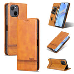 AZNS Custodia per telefono in pelle a conchiglia con struttura in vitello magnetico, For Huawei nova 12 Pro, For Huawei nova 12, For Huawei Maimang A20, For Huawei Mate 60