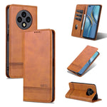 AZNS Custodia per telefono in pelle a conchiglia con struttura in vitello magnetico, For Huawei Mate 60 Pro, For Huawei Enjoy 60 Pro, For Huawei Maimang 20, For Huawei Enjoy 60X