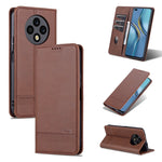 AZNS Custodia per telefono in pelle a conchiglia con struttura in vitello magnetico, For Huawei Mate 60 Pro, For Huawei Enjoy 60 Pro, For Huawei Maimang 20, For Huawei Enjoy 60X