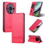 AZNS Custodia per telefono in pelle a conchiglia con struttura in vitello magnetico, For Huawei Mate 60 Pro, For Huawei Enjoy 60 Pro, For Huawei Maimang 20, For Huawei Enjoy 60X