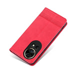 AZNS Custodia per telefono in pelle a conchiglia con struttura in vitello magnetico, For Huawei nova 12 Pro, For Huawei nova 12, For Huawei Maimang A20, For Huawei Mate 60