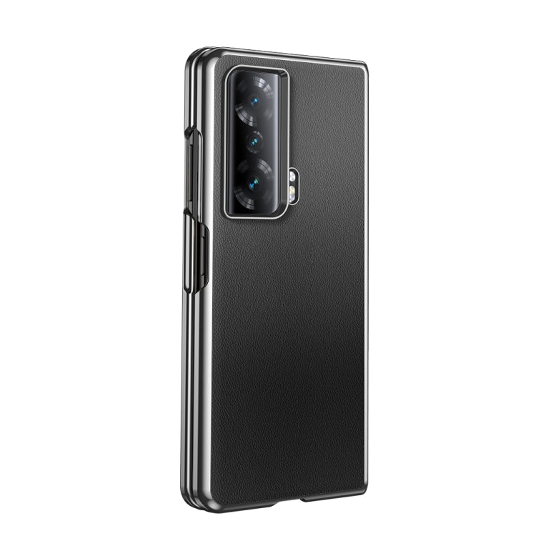 Custodia per telefono pieghevole in pelle liscia galvanica, For Honor Magic V, For Honor Magic Vs