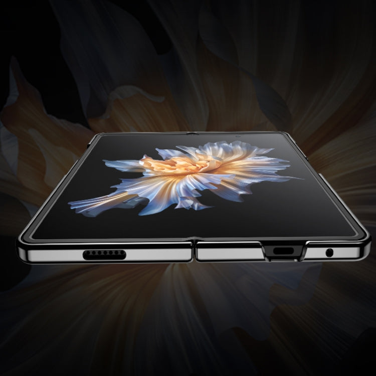 Custodia per telefono pieghevole in pelle liscia galvanica, For Honor Magic V, For Honor Magic Vs
