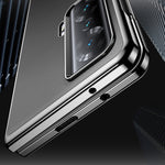 Custodia per telefono pieghevole in pelle liscia galvanica, For Honor Magic V, For Honor Magic Vs