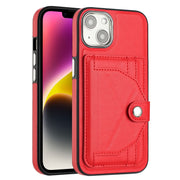 Custodia in pelle antiurto per iPhone 14 e 15 Pro Max