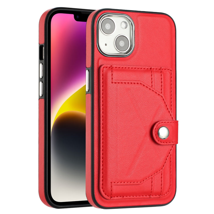 Custodia per telefono in pelle antiurto con porta carte, For iPhone 14, For iPhone 15 Pro Max, For iPhone 14 Plus, For iPhone 15 Pro