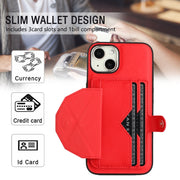Custodia in pelle antiurto per iPhone 14 e 15 Pro Max