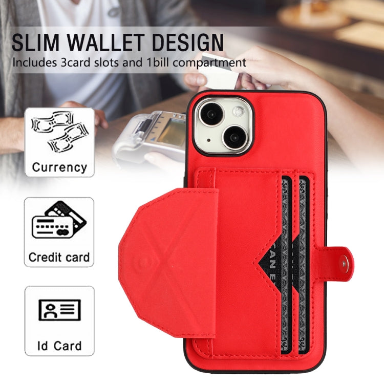 Custodia per telefono in pelle antiurto con porta carte, For iPhone 14, For iPhone 15 Pro Max, For iPhone 14 Plus, For iPhone 15 Pro