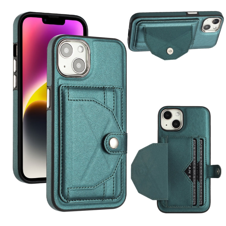 Custodia in pelle antiurto per iPhone 14 e 15 Pro Max