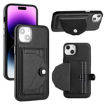 Custodia in pelle antiurto per iPhone 14 e 15 Pro Max