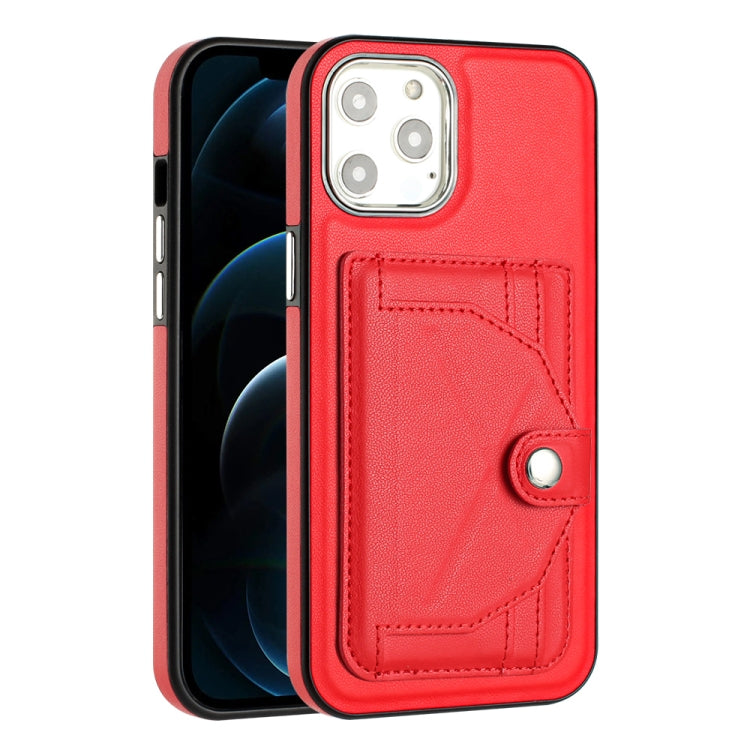 Custodia in pelle antiurto per iPhone 12 Pro Max e 11