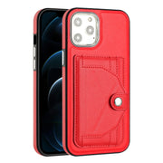 Custodia in pelle antiurto per iPhone 12 Pro Max e 11